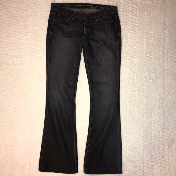 Unconditional State Jeans Dark Wash Size 27 - Picture 3 of 5
